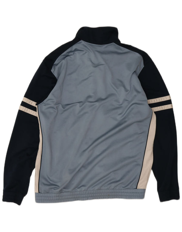 Giacca da tuta da uomo Diadora UK 44 XL Poliestere color block blu