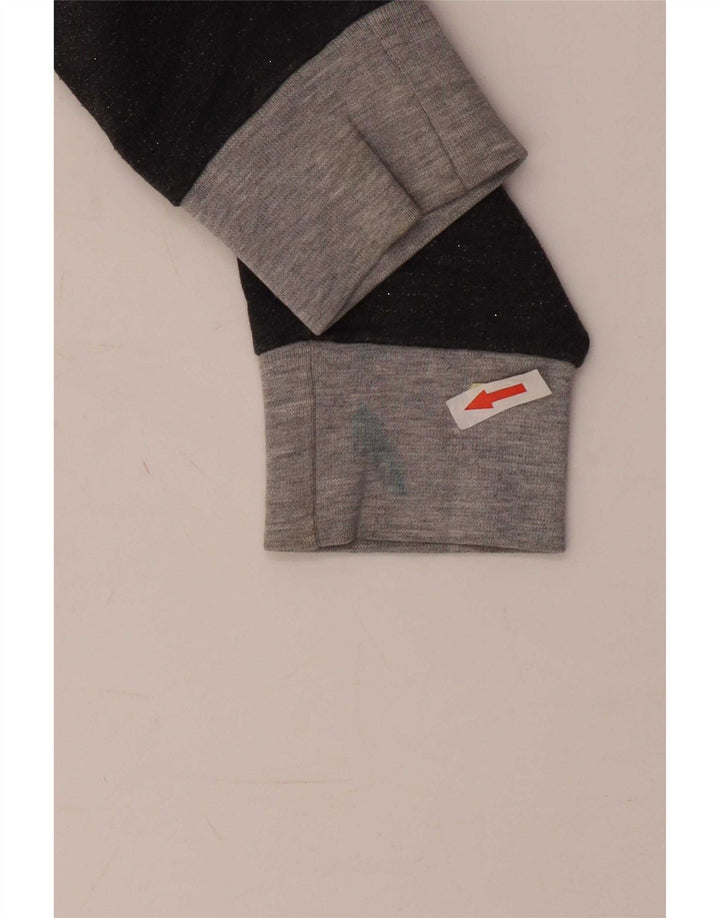 Felpa grafica da donna Converse Jumper UK 10 Small Grey Colourblock