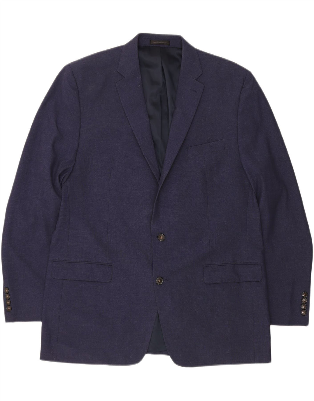 Giacca blazer da uomo a 2 bottoni CHAPS UK 46 3XL poliestere blu navy