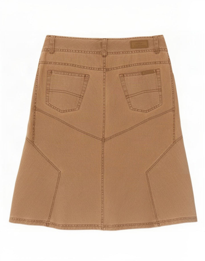 Gonna a trapezio da donna Marlboro Classics EU 42 Large W30 Beige