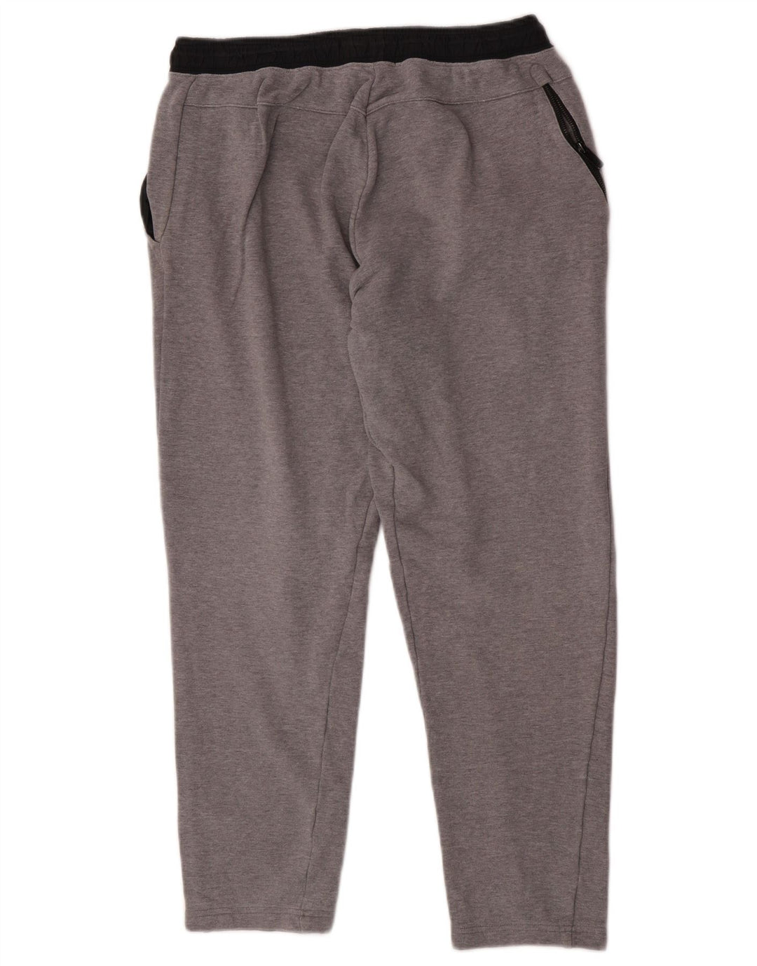 Pantaloni da tuta da uomo Nike Large in cotone color block grigio