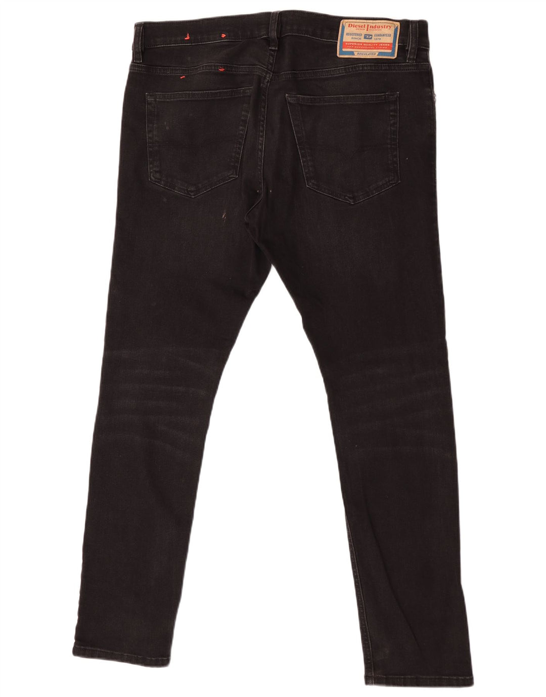 Jeans skinny da uomo Diesel W34 L30 cotone nero
