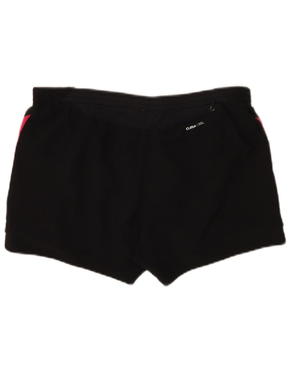 Pantaloncini sportivi Adidas Climacool da donna UK 12 medio poliestere nero