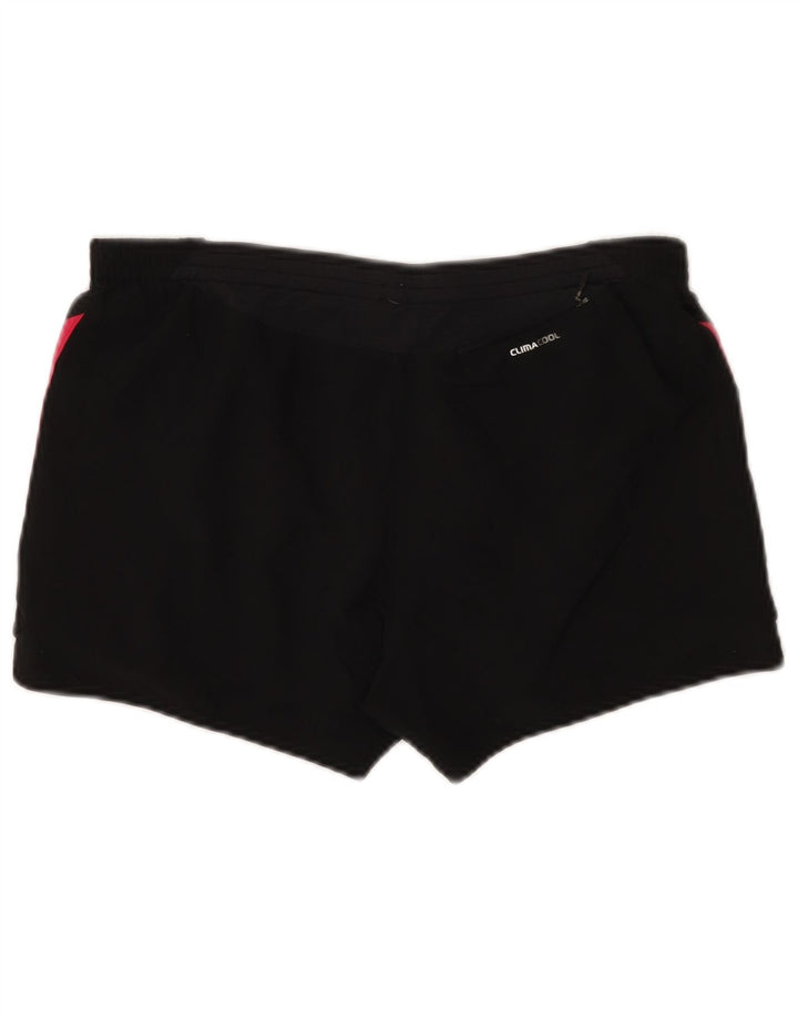 Pantaloncini sportivi Adidas Climacool da donna UK 12 medio poliestere nero
