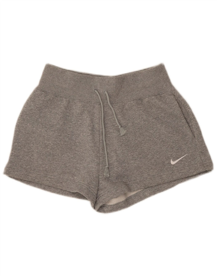 Pantaloncini sportivi da donna NIKE UK 10 piccoli in cotone grigio