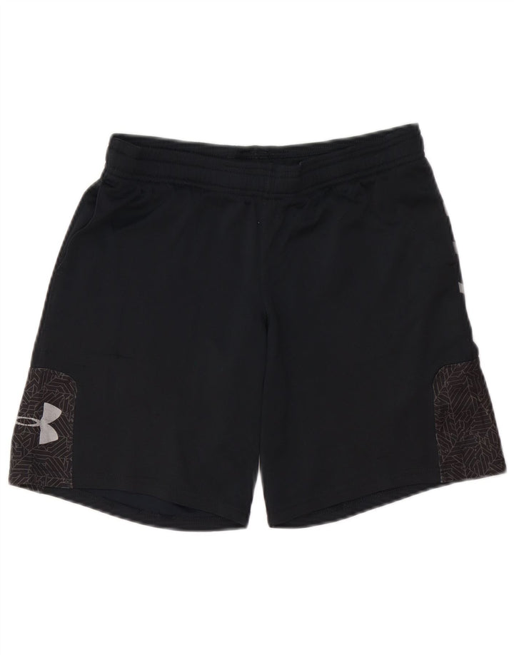 Pantaloncini sportivi UNDER ARMOUR da bambino 9-10 anni medio poliestere nero