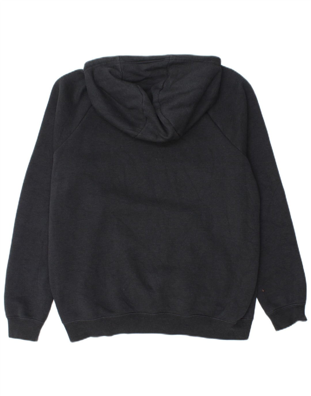 Felpa con cappuccio grafica da uomo NIKE, cotone nero medio