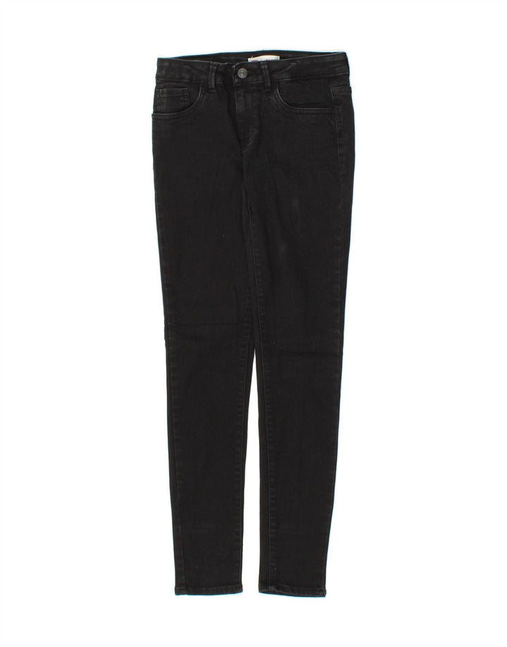 LEVI'S Womens 710 Super Skinny Jeans W24 L28 Black Vintage Levi's and Second-Hand Levi's from Messina Hembry 