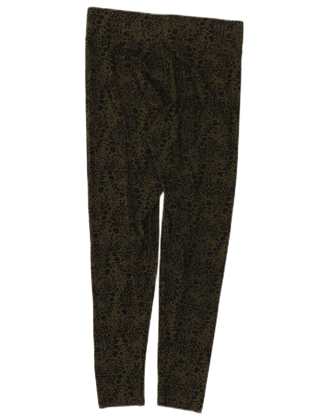 Leggings da donna Marks & Spencer UK 10 Small Khaki Floral Viscose