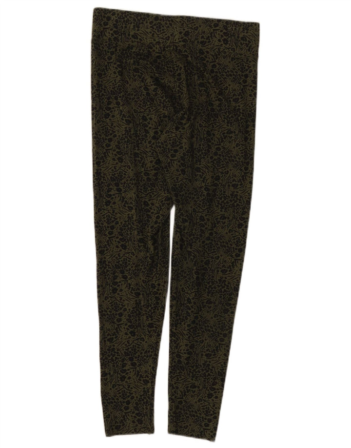 Leggings da donna Marks & Spencer UK 10 Small Khaki Floral Viscose