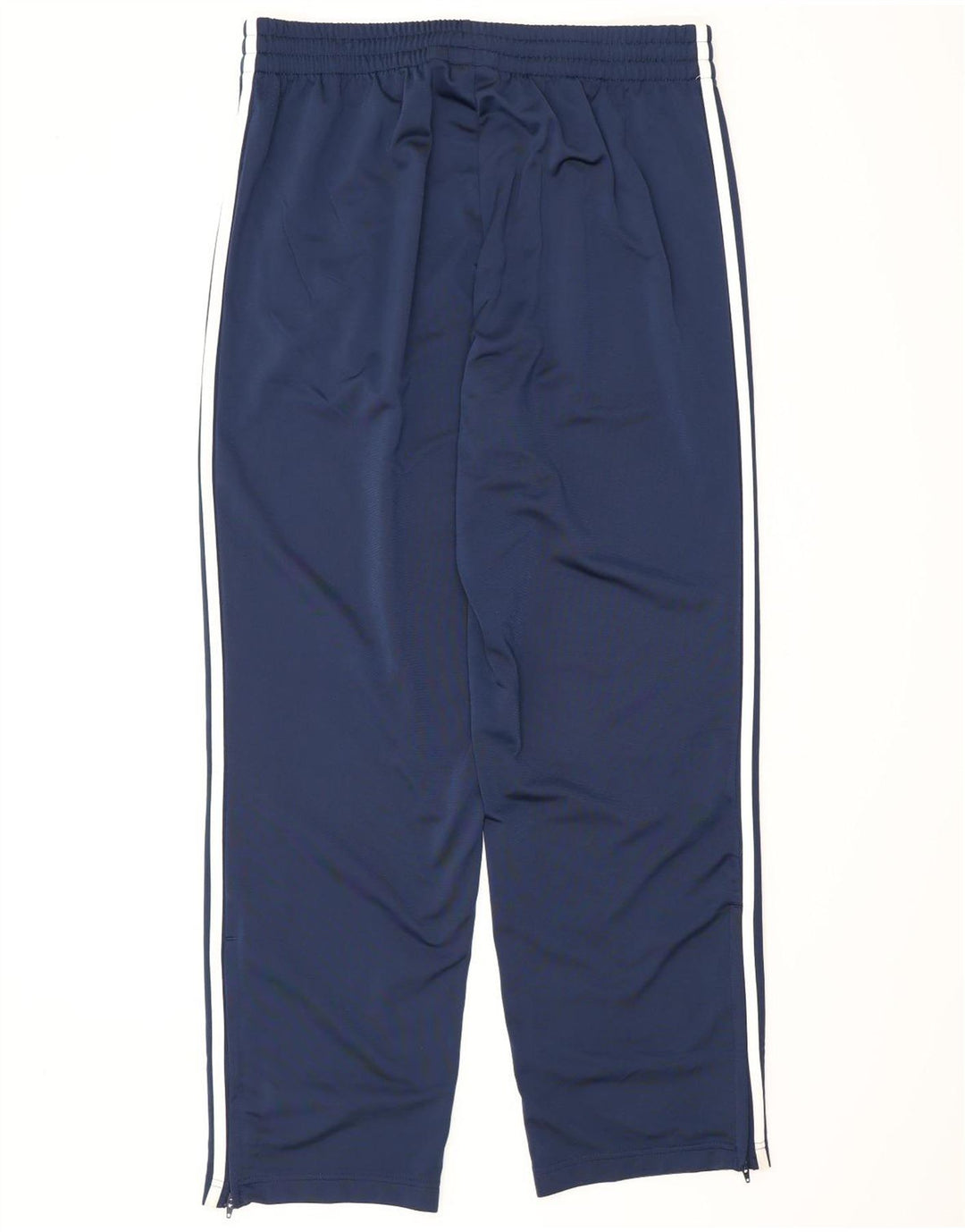 Pantaloni da tuta da uomo Adidas Large in poliestere blu navy