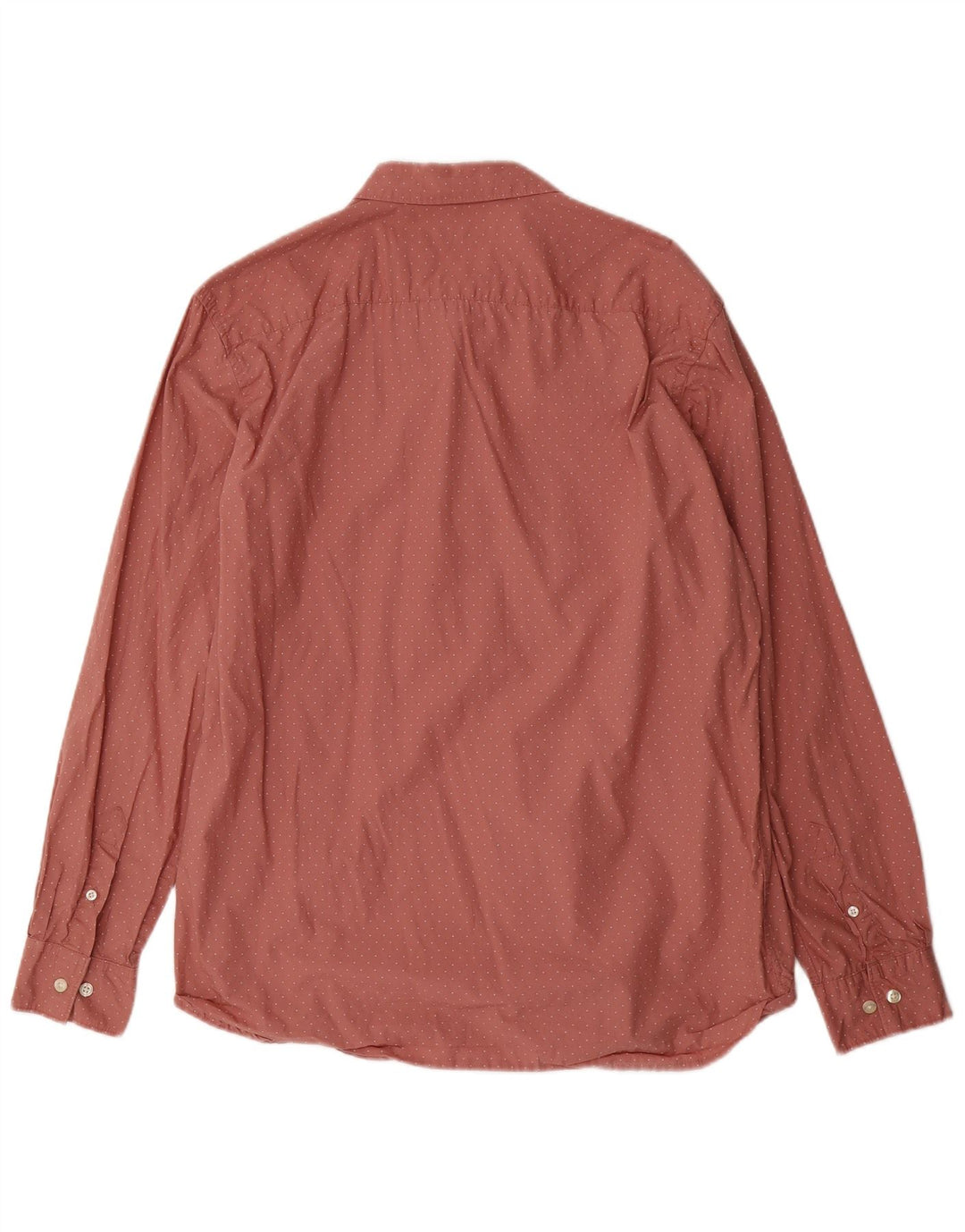 FRENCH CONNECTION Camicia da uomo XL Cotone maculato bordeaux