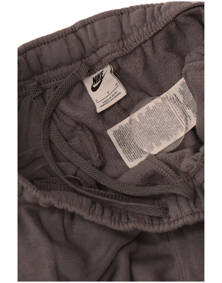 NIKE Mens Tracksuit Trousers Joggers Small  Grey Cotton