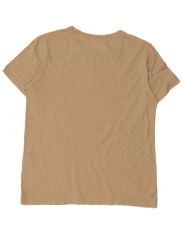 T-shirt da donna Champion Top UK 14 grande cotone beige