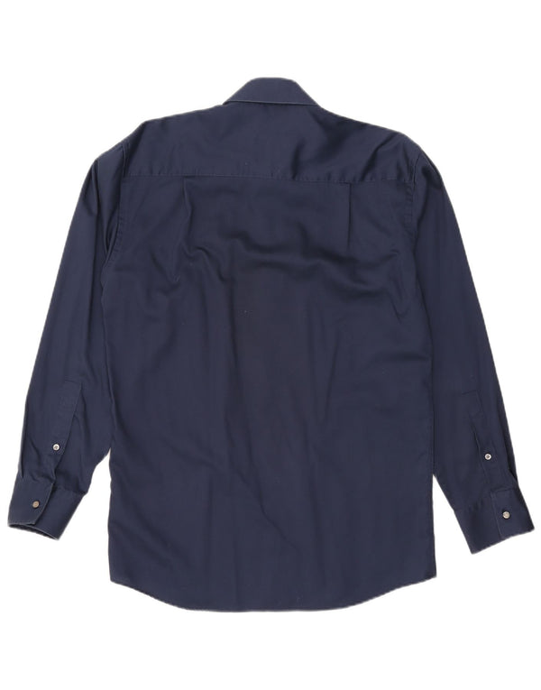 Camicia da uomo Calvin Klein taglia 40 medio blu navy