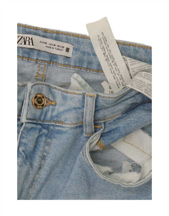 ZARA Womens Bootcut Jeans EU 42 Large W32 L34 Blue Cotton Vintage Zara and Second-Hand Zara from Messina Hembry 