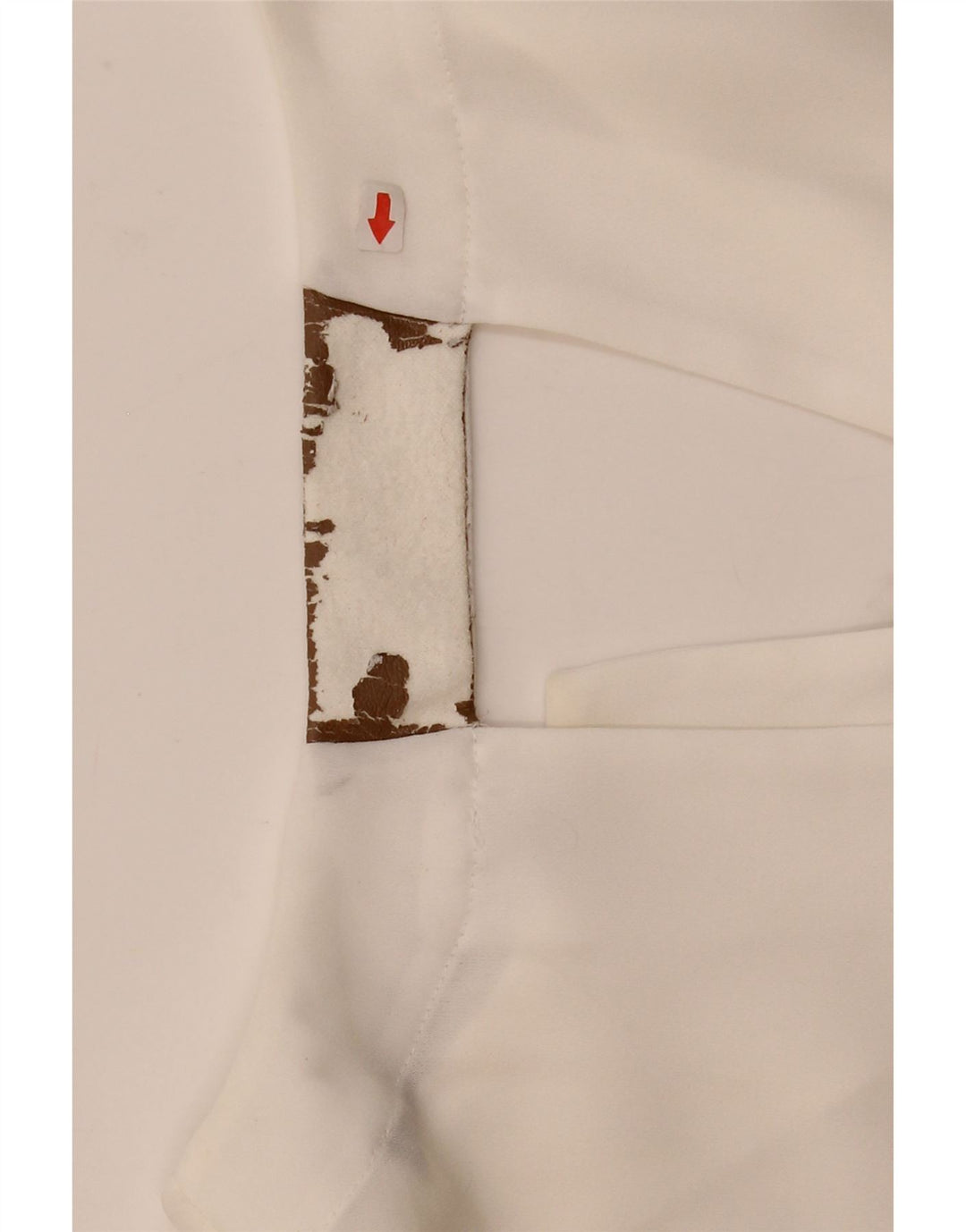 Top senza maniche in camicetta da donna Zara UK 18 XL bianco