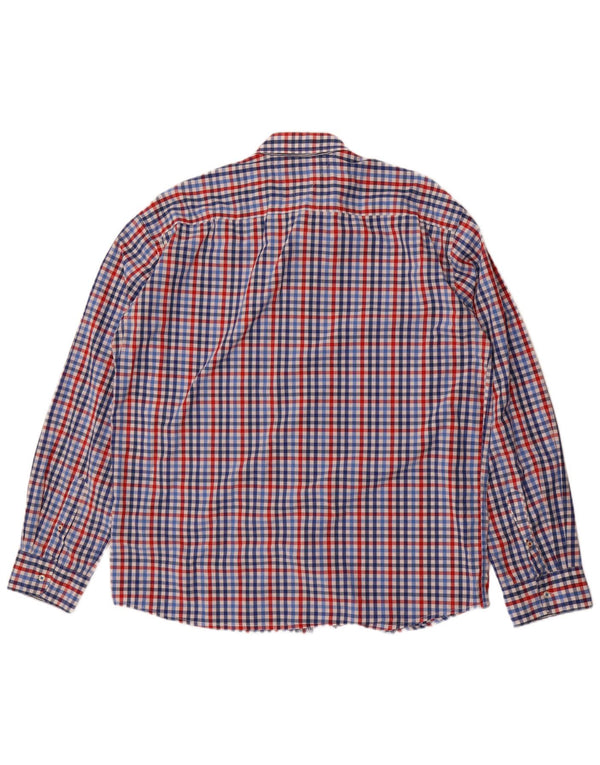 Tommy Hilfiger Mens Vintage Fit Shirt 2XL Multicoloured Gingham Cotton