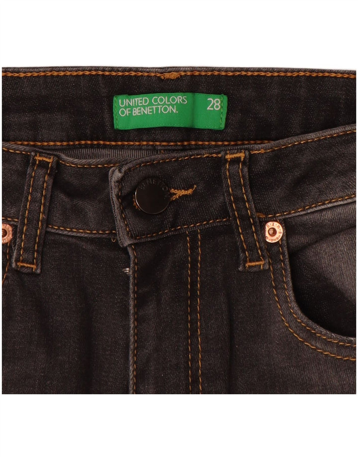 Jeans skinny da uomo Benetton W28 L30 Grigi
