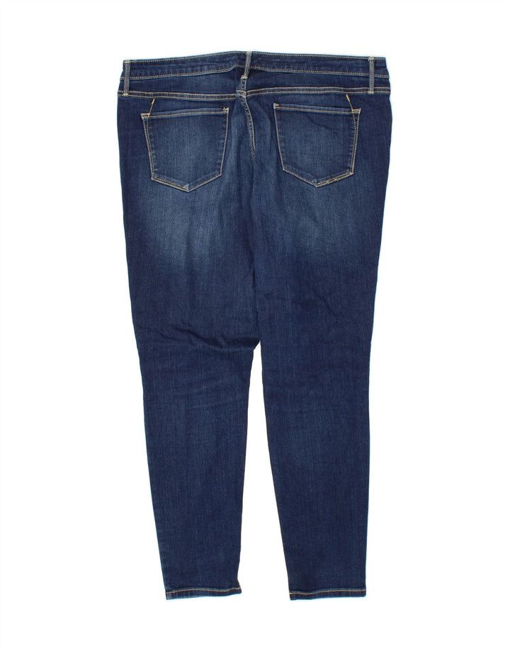MOSSIMO Womens Stretch Mid Rise Jegging Jeans US 16 2XL W33 L29 Blue Vintage Mossimo and Second-Hand Mossimo from Messina Hembry 