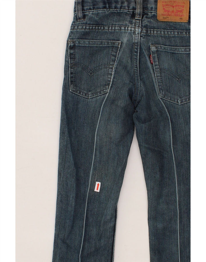 LEVI'S Boys 511 Slim Jeans 5-6 Years W20 L21 Blue Cotton Vintage Levi's and Second-Hand Levi's from Messina Hembry 