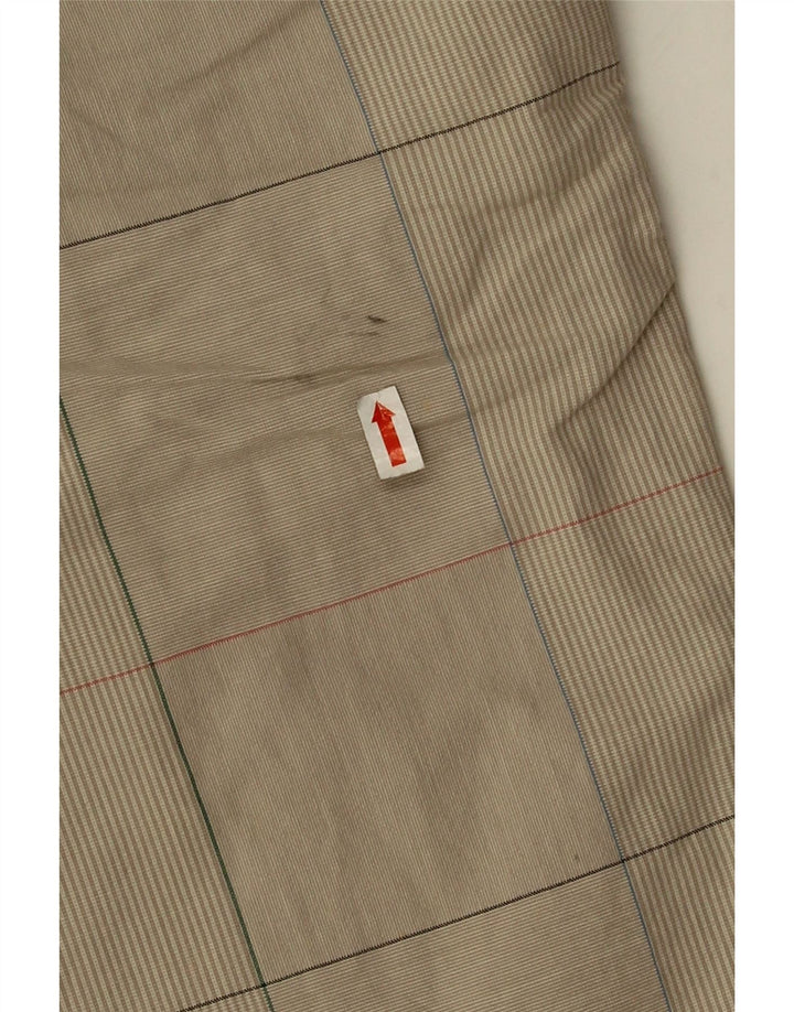 Pantaloncini chino da uomo Converse piccoli W28 in cotone a quadri beige