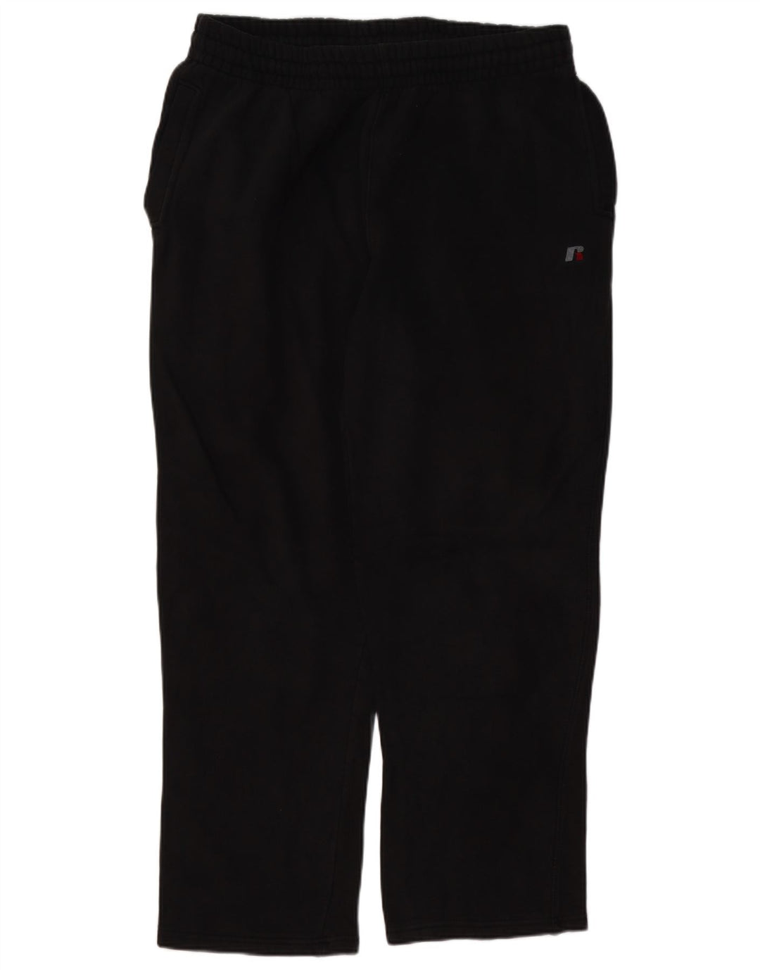 Pantaloni da tuta da uomo RUSSELL ATHLETIC grandi in cotone nero