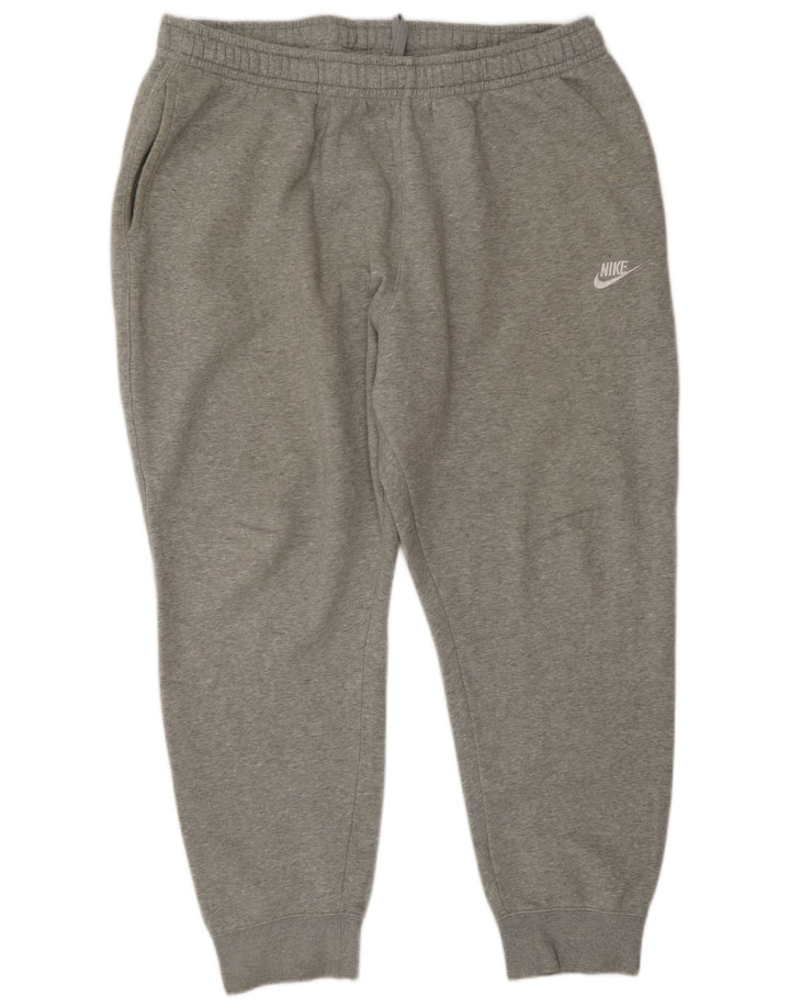 Pantaloni da tuta da uomo Nike Joggers 2XL Cotone chiazzato grigio