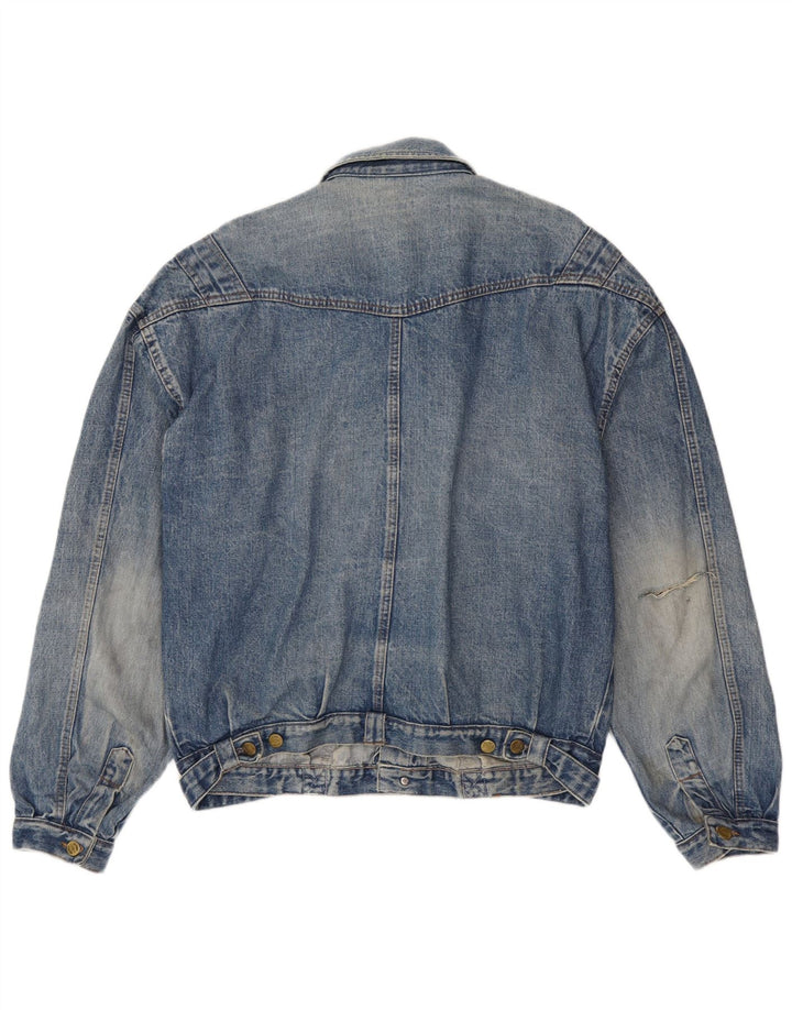 Giacca di jeans vintage da uomo UK 42 XL Blu