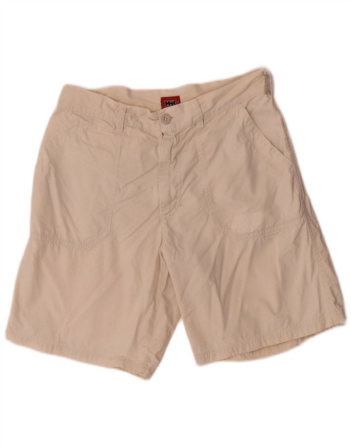 Pantaloncini chino vintage da uomo IT 46 piccoli W30 Beige