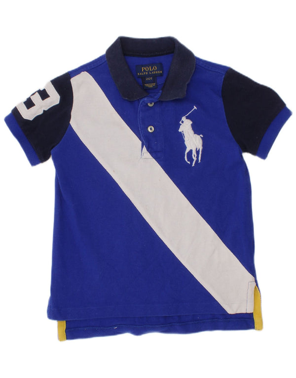 Polo Ralph Lauren da rugby per neonato, 18-24 mesi, colore blu