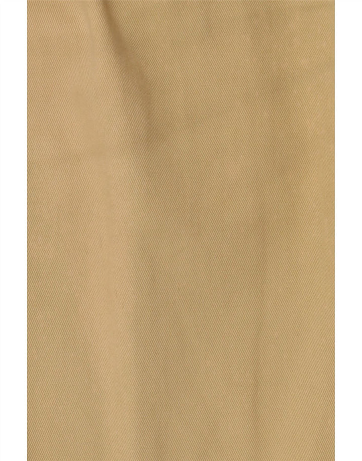 DOCKERS Pantaloni chino da uomo con pegging W32 L30 cotone beige