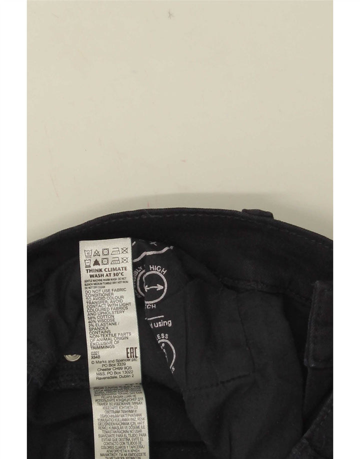 Jeans slim da donna Marks & Spencer W36 L29 cotone blu navy