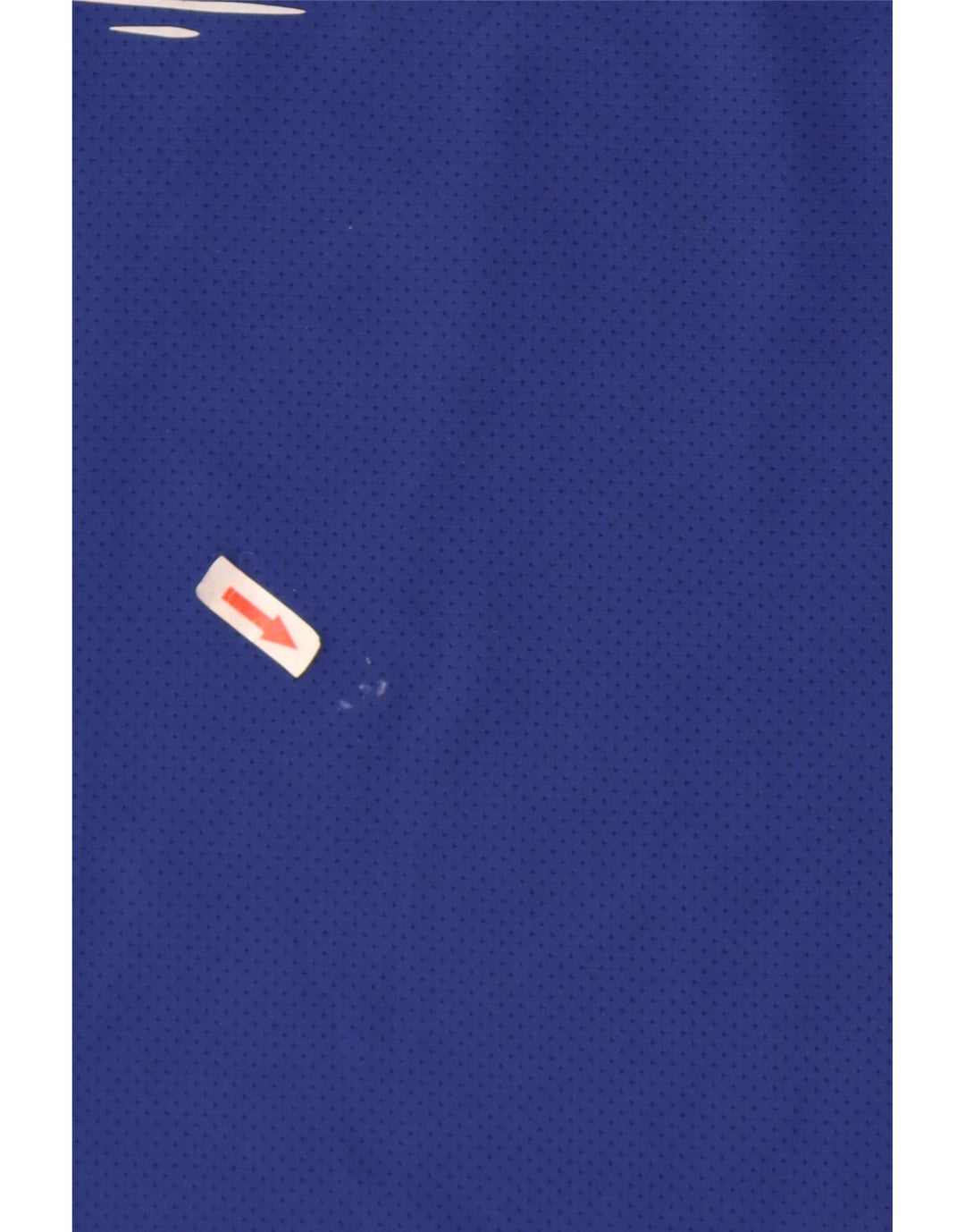 Canotta grafica Nike Dri Fit da uomo in poliestere blu medio