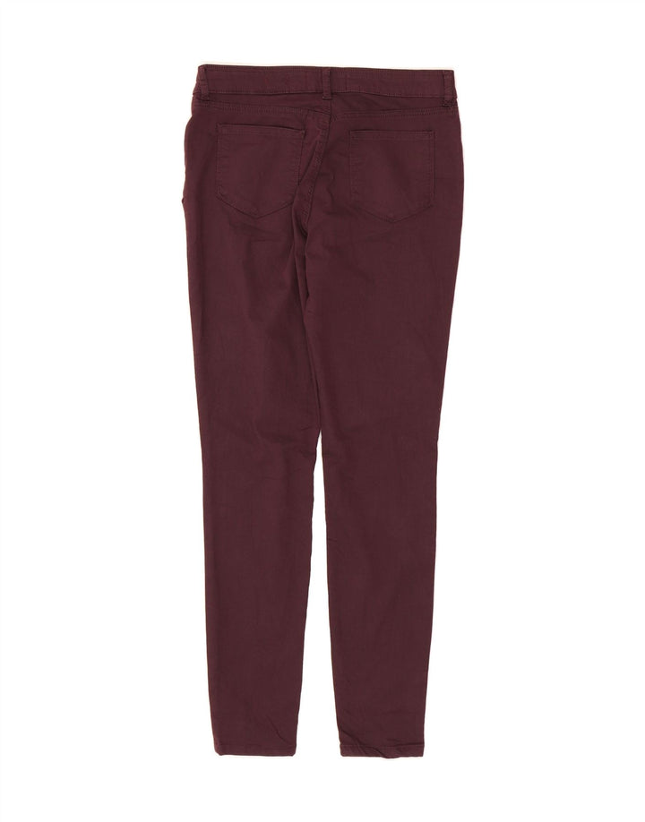 FAT FACE Womens Jegging Jeans UK 12 Medium W30 L30 Maroon Cotton Vintage Fat Face and Second-Hand Fat Face from Messina Hembry 