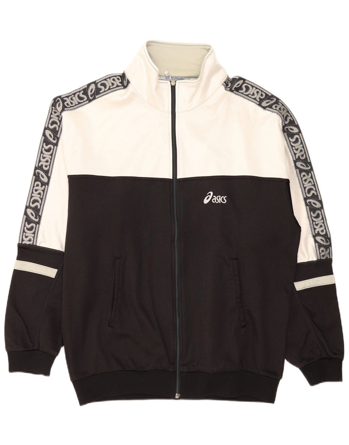 Giacca sportiva da uomo con grafica Asics IT 48 2XL Colore nero