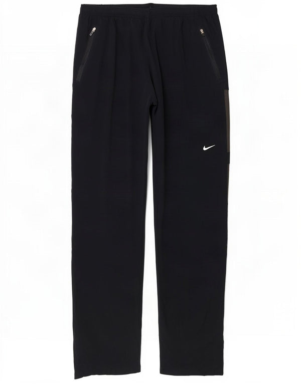 Pantaloni da tuta Nike Dri Fit da uomo XL in poliestere color block blu navy