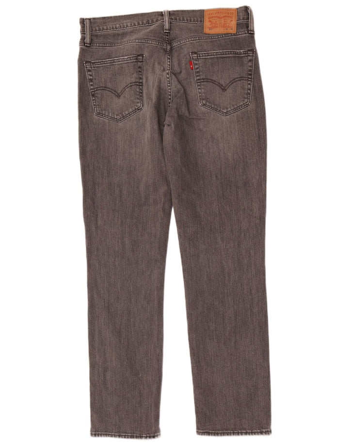 Jeans Levi's Uomo 511 Slim W33 L32 Cotone Grigio