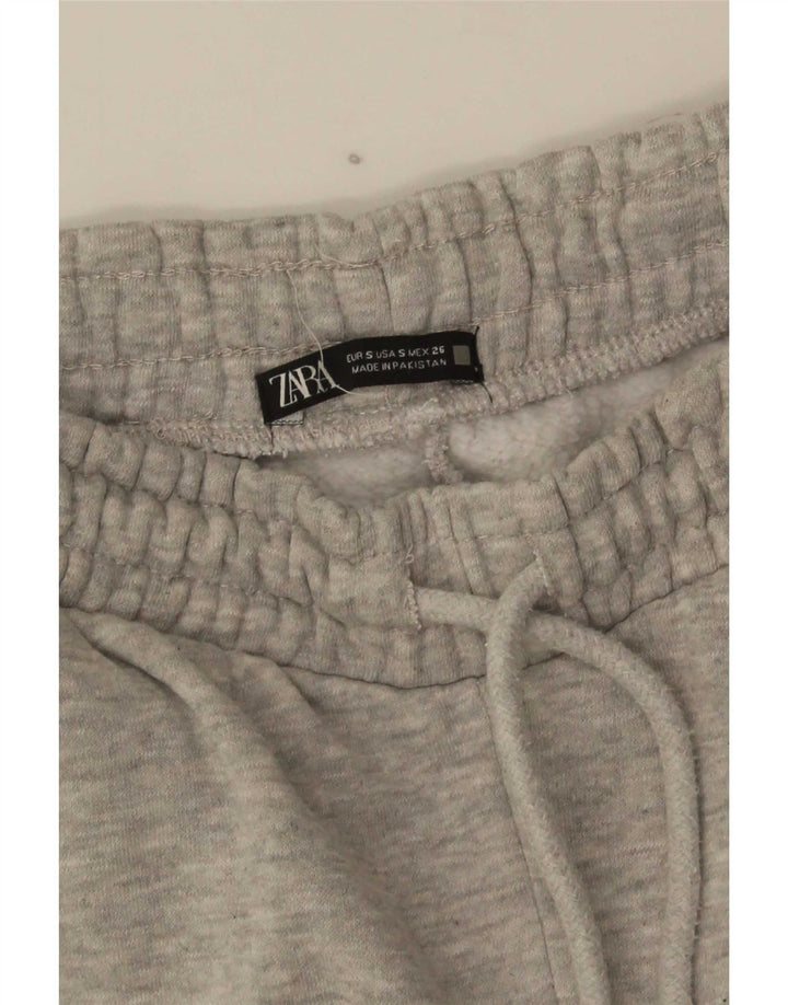 Pantaloni della tuta da donna Zara Joggers piccoli grigi screziati