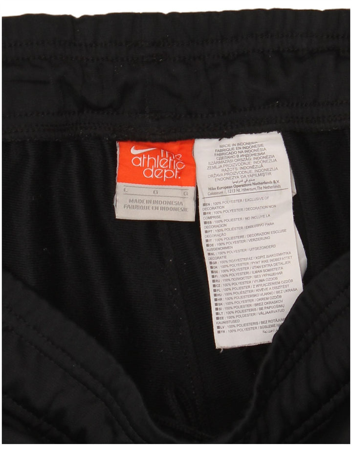 Pantaloni della tuta da donna Nike UK 16 Large Nero Poliestere