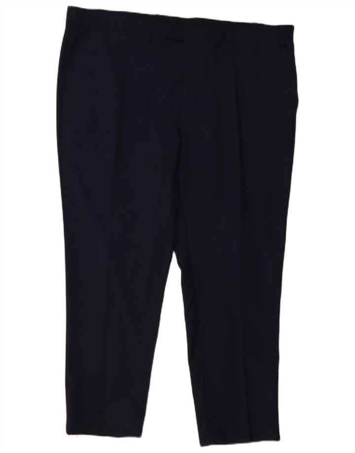 Pantaloni da abito slim da uomo Autograph W42 L29 Blu Navy