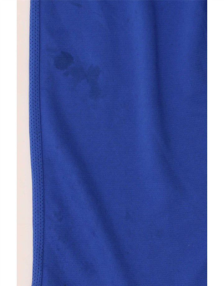 Pantaloncini sportivi Nike Dri Fit da uomo, grandi, in poliestere blu