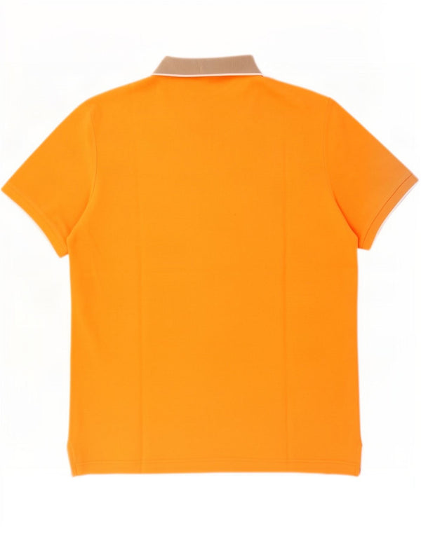 Polo da uomo Conte of Florence 2XL arancione color block