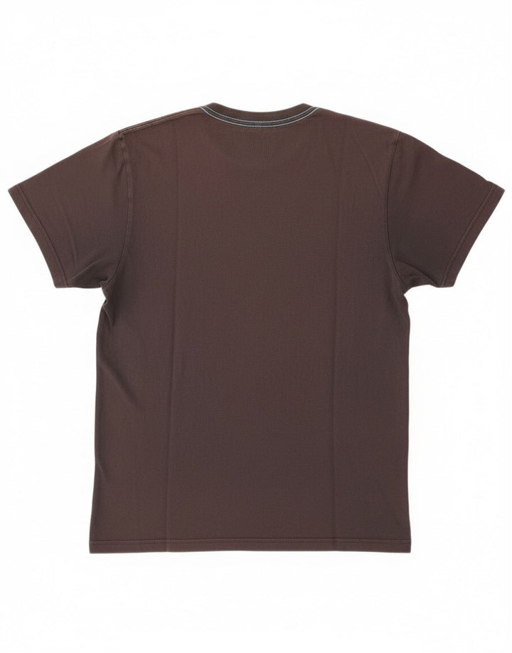 T-shirt grafica da uomo Adidas Top media nera