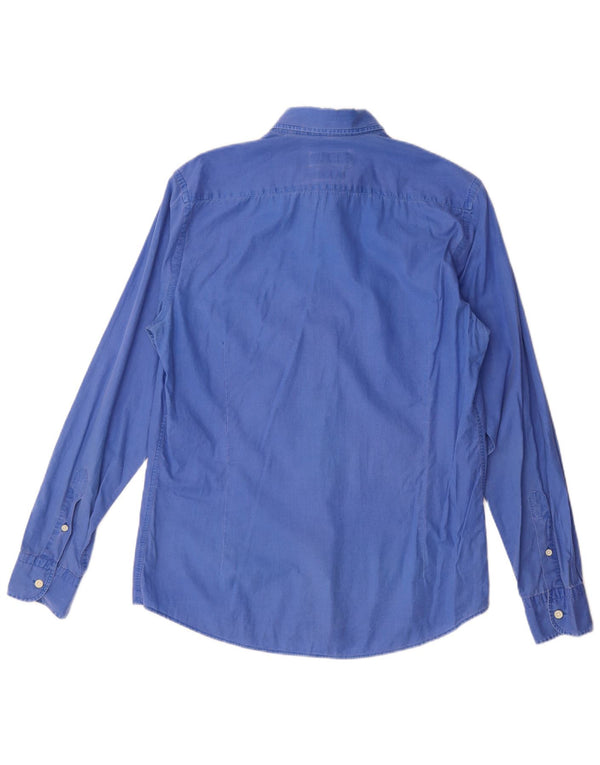 Camicia da uomo Massimo Dutti Blu medio