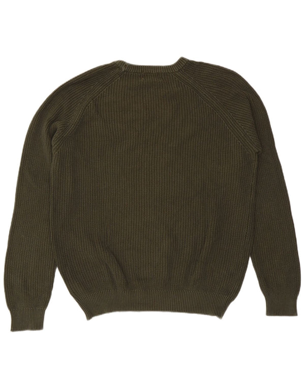 Maglione girocollo da uomo Refrigiwear 2XL cotone kaki