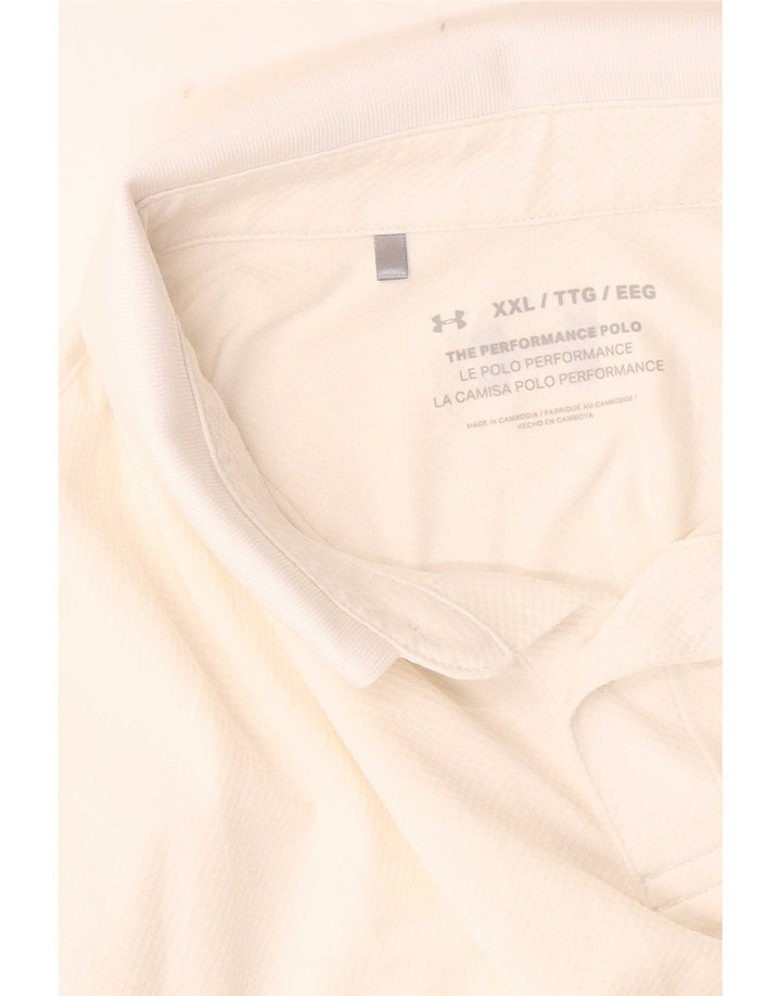 Polo da uomo Under Armour 2XL bianca