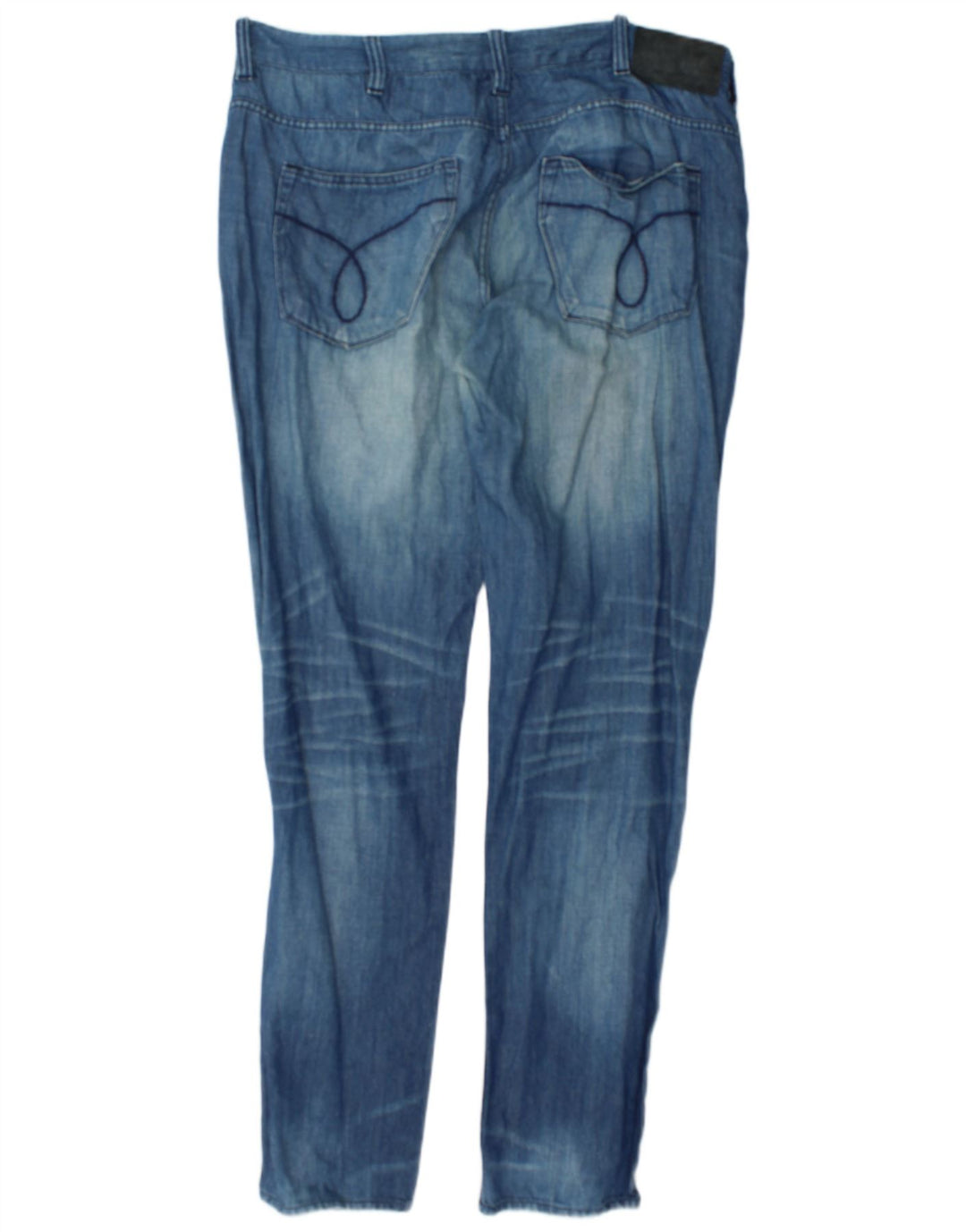 Jeans slim regolari da uomo Calvin Klein W38 L34 Blu