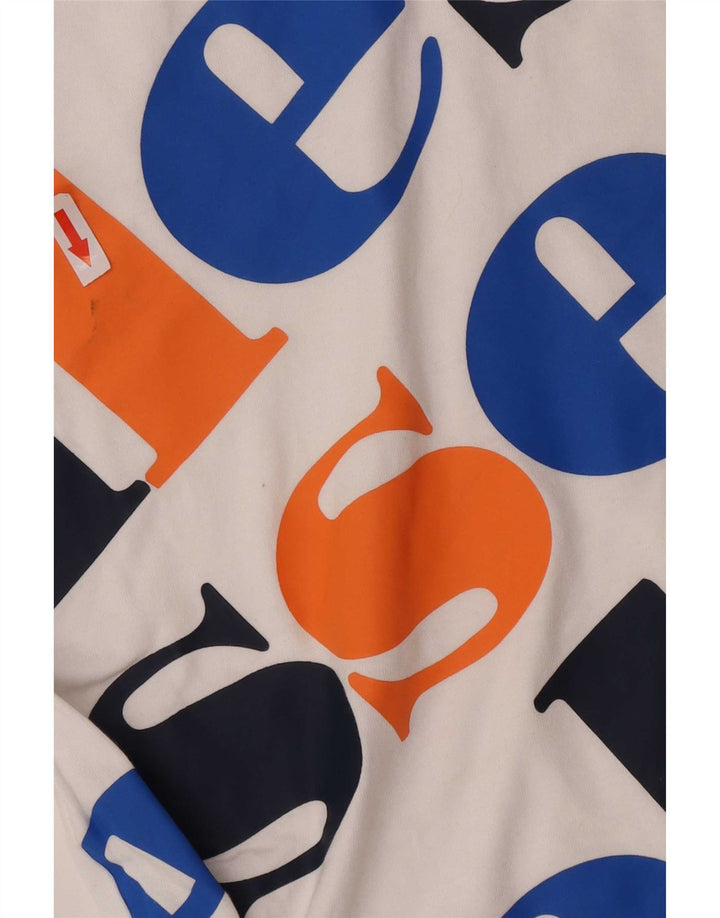 T-shirt grafica da uomo Ellesse Top piccola in cotone bianco