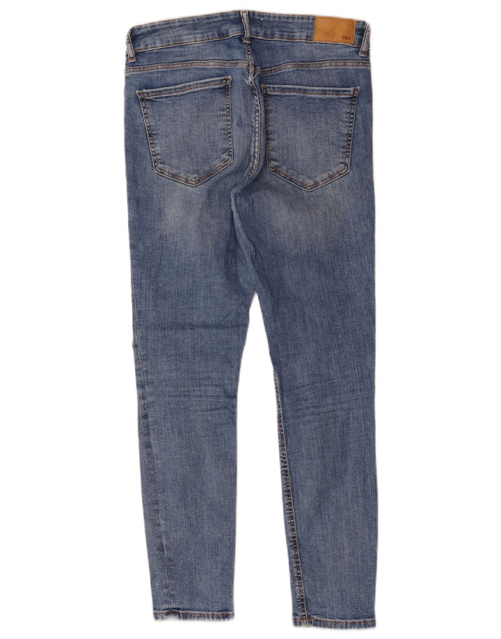 Jeans skinny da donna Zara EU 40 medi W30 L27 Blu